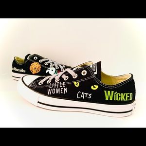 Broadway Musical Theatre Converse All Star Shoe